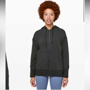 Lululemon Ready to Roll Hoodie
Heathered Black size 8